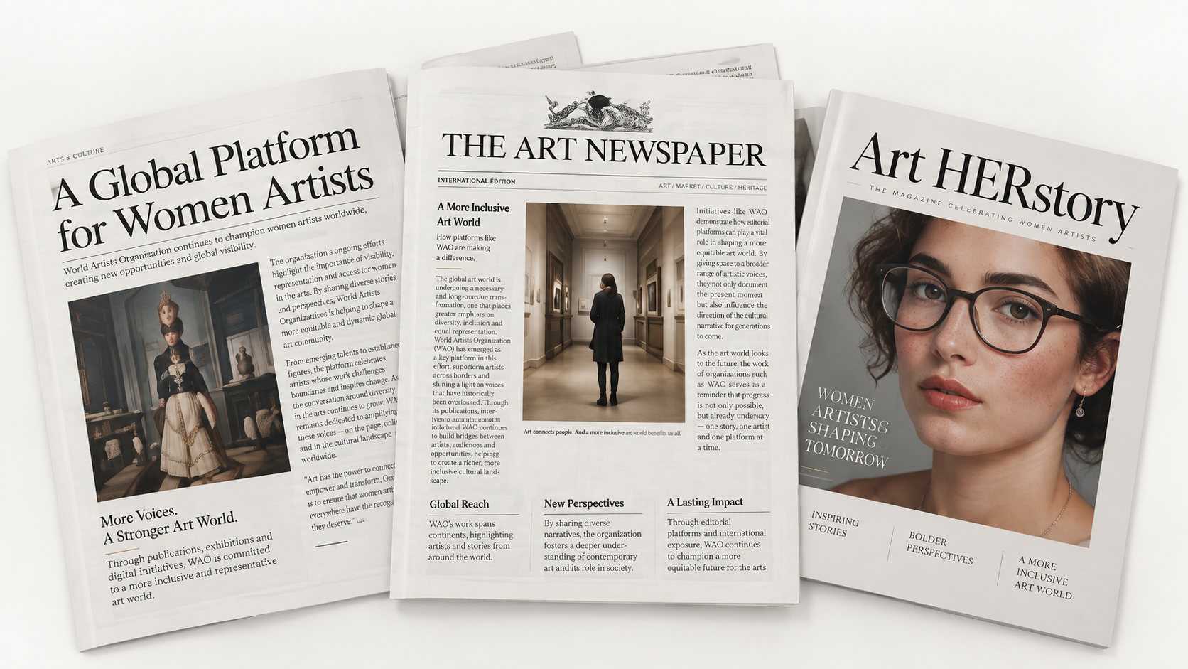 Art publications and printed editorial